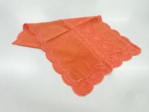 ビロードレース花模様ショール